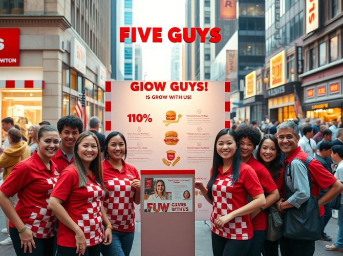 Five Guys is hiring
