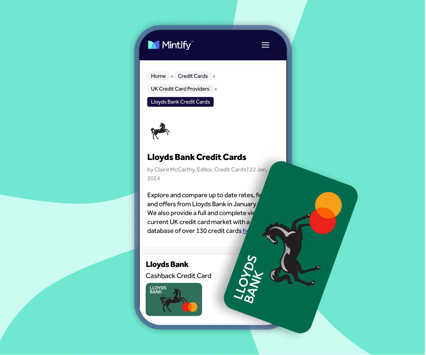 Lloyds Credit Card: security and rewards in one